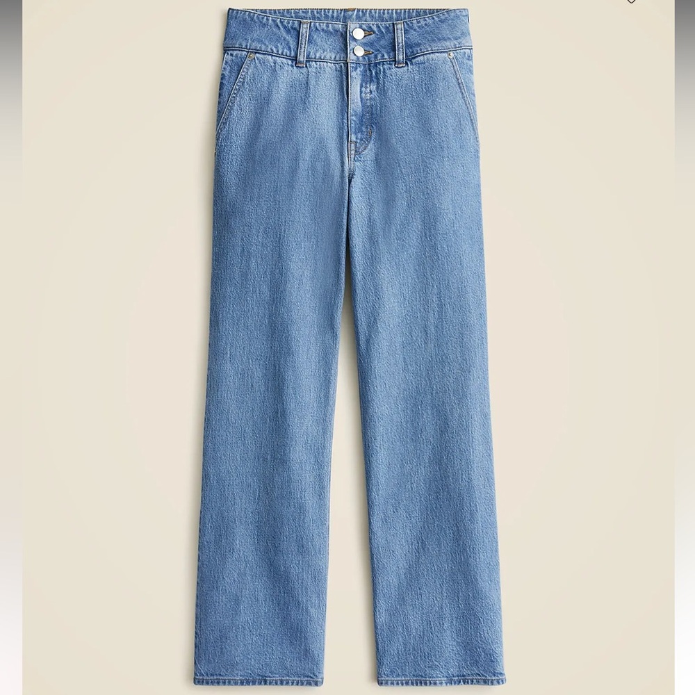 J.Crew Jeans Slim Wide Leg Women’s size 27 NWT